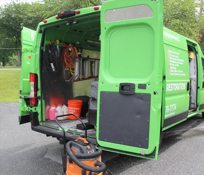 green work vehicle 